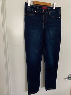 Jennifer Lopez Dark Blue Women's Skinny Jeans - Y2K